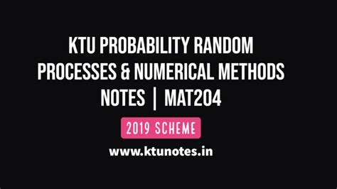 mat204 ktu notes.